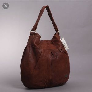Authentic UGG Australia brown leather Hobo bag